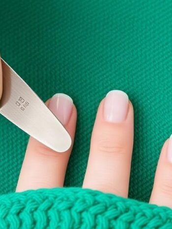 Zasada „krawędź do wnętrza”: jak piłować paznokcie, żeby były gładkie, mocne i nie rozdwajały się